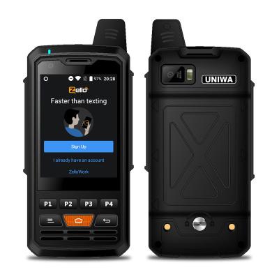 China GPS Cell Phone UHF 100 Miles 4000mAh Handheld Walkie Talkie for sale