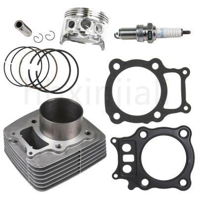 China Motorcycle Spare Parts Big Cylinder Engine Metal / Aluminum Bored Kit For ATV HONDA Rancher TRX350 With Piston Ring for sale