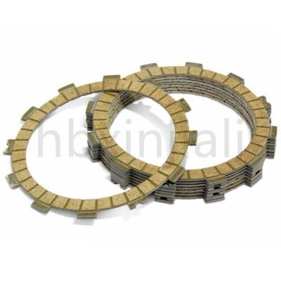 China Factory Supply Motorcycle Factory Supply High Quality Motor Paper Plate Friction Material ATV Clutch Disc Lining Kits for sale