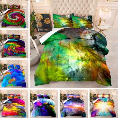 China Nondisposable New Release Organic Bed Spreads Quilting Bedding Set, Summer Quilt Cover Soft Comforter Bedding Set for sale