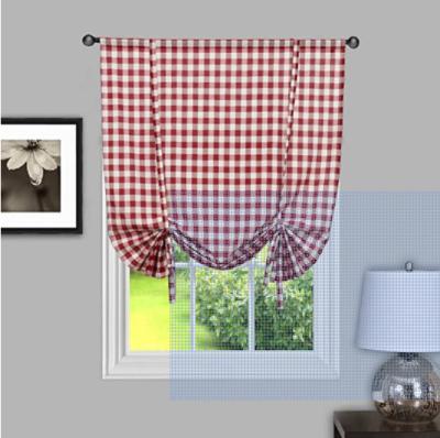 China High Quality Blackout Kitchen Curtain Living Room , Cafe Short Drapes for sale