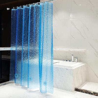 China Sustainable Fashion Bathroom Curtain Set , Bathroom Decoration Printed Bathroom Shower Curtains And Mats for sale