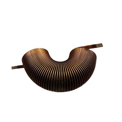 China For 67 Turns Toroidal Inductor Copper Wire Coil High Current Air Core Toroid Large Flat Enameled Coil for sale