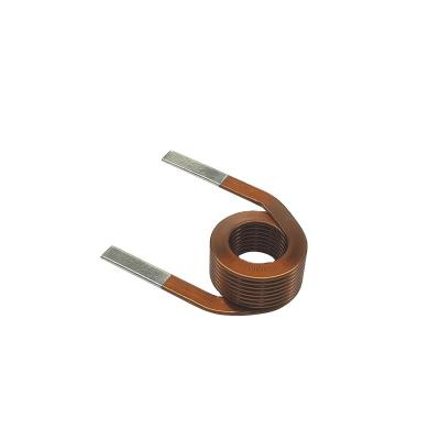 China Factory Wholesale High Current Enameled Flat Wire High Current Air Coil Power Inductor Coil for sale