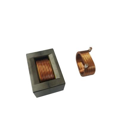 China Best Selling High Current EQ54 8uh Flat Wire Power Inductor 2021 Copper Flat Coil Coil High Current And Low Resistance Coil for sale