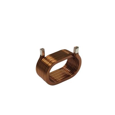 China 2021 Product Air Coil High Current and High Power Flat Wire Hot Coil Bifilar Winding High Current Inductor for sale