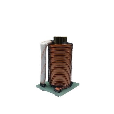 China Ferrite 2021 Factory Newest High Current Factory Copper Wire Winding Coil High Power Inductor Custom Flat Rod Core Inductor for sale