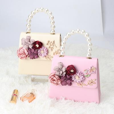 China LOVEVOOK 2021 high quality brand designer evening purse flower fashion flower ladies handbags women luxury evening clutches pinch for sale