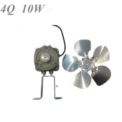 China Drip-proof 4Q 10W SHADED POLE REFRIGERATOR FAN MOTOR CAPACITOR FAN MOTOR for sale