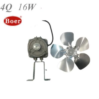 China 4Q 16W Fan Motor Capacitor Fan Motor Refrigerator Fan Motor HVAC Dripproof Spare Parts for sale