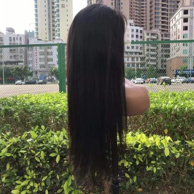 China Free Shipping Pre Plucked Natural Hairline Kylee Hair Straight Lace Frontal Wig for sale