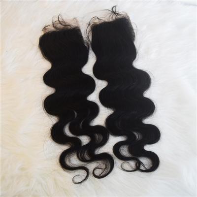 China Pre Plucked Natural Hairline Grade 10a All Part Indian Body Wave/Wet And Wavy Hair 3 Bundles With Wholesale 4x4 HD Transparent Long Closure for sale