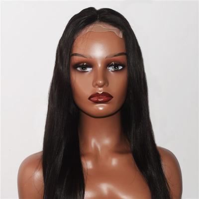 China Pre Plucked Human Hair Straight Hairline Lace Closure Glueless Transparent Glueless Wigs Short Curly Afro Virgin Brazilian Natural Lead Hairstyle for sale