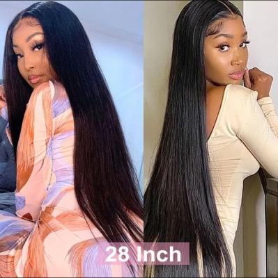 China Full Lace Hair Wig 150 180 Density HD Full Lace Hair Wigs For Black Women Wholesale Brazilian Virgin Hair HD Lace Front Wig With Baby Hair for sale