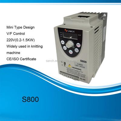 China S800 Mini Compact Size Low Frequency Inverter/AC/Inverter Home Control For Knitting Machine 118.5*139.5*160.3mm for sale