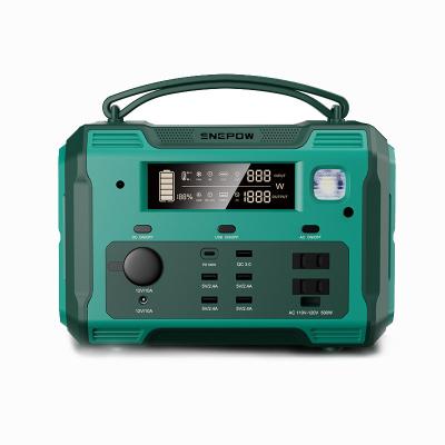 China Remote Control 500w portable power station/portable power station with solar panel/Ternary Lithium Power Bank for sale