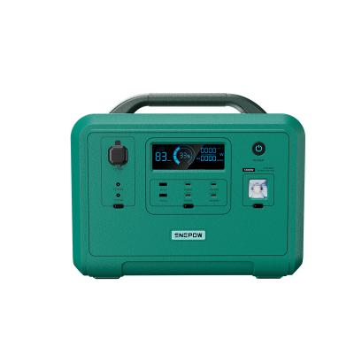 China Remote Control 1200W Lithium Battery Bank Portable Power Station 960Wh USB Type-C DC AC for portable power pack/solar power supply for sale