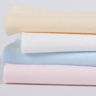 China Anti-Bacteria High quality 180GSM 95%bamboo 5%spandex super comfortable bamboo jersey fabric for babycare for sale