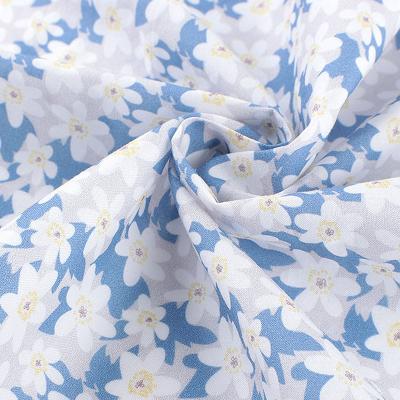 China Anti-Static Professional 100% cotton woven poplin fabric custom digital cotton fabrics printing poplin fabric wholesale for clothing textile for sale