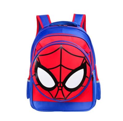 China Cartoon Spiderman Kids Anti-theft Children School Bags Kids Backpack Bag With Bottle Holder for sale