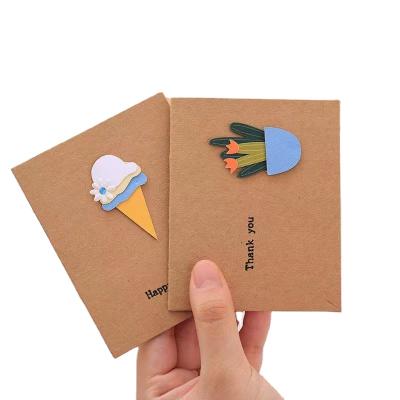 China Europe Paper Card Gift Message Greeting Card Packaging Thank You for sale