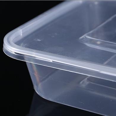 China R500 PP Microwavable Microwave Disposable Food Container, Disposable Container For Household for sale