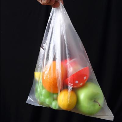 China Flexible Pe Flat Casual Size Customized Clear Plastic Bags Fresh-keeping Food Packaging On Roll for sale