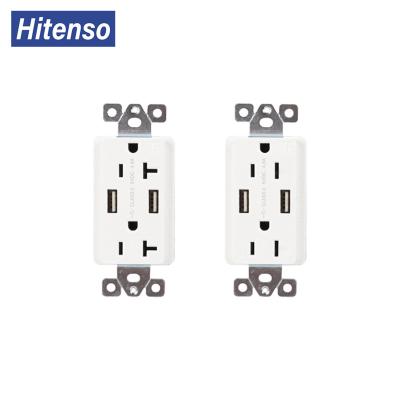 China Residential / Multi-Purpose Charger Socket Duplex Socket With Micro USB Multi Factory Price for sale