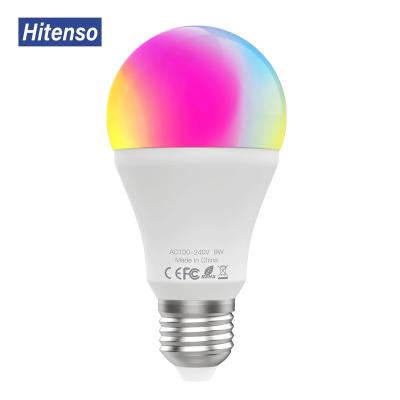 China Naten residential Wi-Fi led smart colorful rgb led wifi light e27 bulbs and led rgbcw color changing for sale