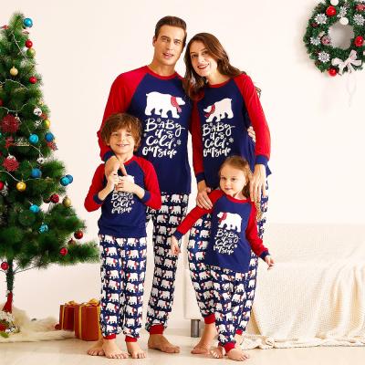 China Custom Christmas Family Christmas Pajamas Baby Kids QUICK DRY QUICK DRY Pajamas Drop Shipping Kids Matching Chrismas Pajamas Family for sale