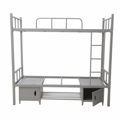 China Modern High School Bunk Bed Metal Frame Dorm Bunk Beds For Students for sale