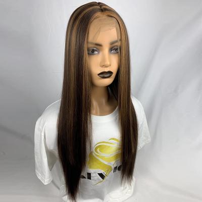 China Straight 2021 Original Closure Brazilian Full Lace Human Hair Front Human Hair Blonde Pre Plucked Wigs for sale