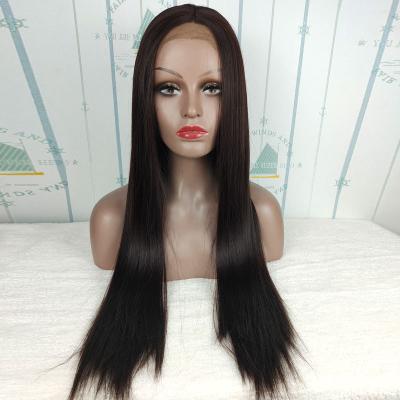 China Hot Selling Brown Color Silky Straight Closure Brazilian Full Lace Human Hair Front Human Hair Blonde Wig for sale