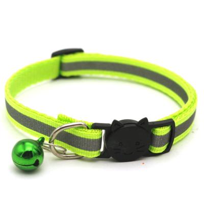 China Viable Hot Selling Favorite Pet Cat Head Safety Buckle Collar Thoughtful Cat Dog Bell Pet Collars Distinct for sale