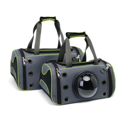 China New Cat Car Bag Foldable Multi-Function Portable Portable Pet Bag Space Capsule Pet Bag for sale