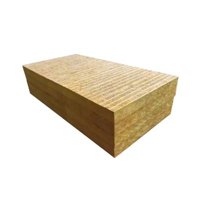 China OEM Rockwool Rigid Insulation Panels Fireproof Rock Wool Sheet Strip for sale