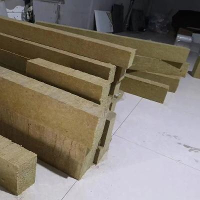 China Bandas amarillas de lana de roca Absorción del sonido Lamas de lana de roca Materiales aislantes en venta