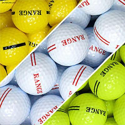 China Cheap Rubber + Urethane Driving Range Practice Golf Ball for sale