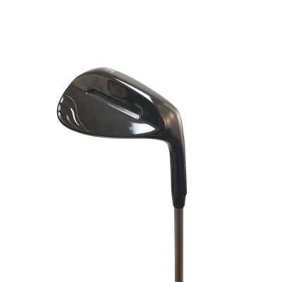 China graphite & Steel High Quality Plated Black Golf Clubs Wedge Head for sale