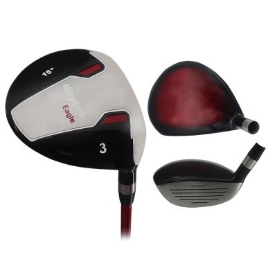 China graphite & Custom Right Handed Coating Driver Steel Wood Head 460cc PVD Aluminum Alloy Golf Club for sale