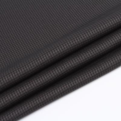 China QUICK DRY Fashion Needle Texture 100% Polyester Interlock Drop Test Interlock Fabric For Clothes for sale