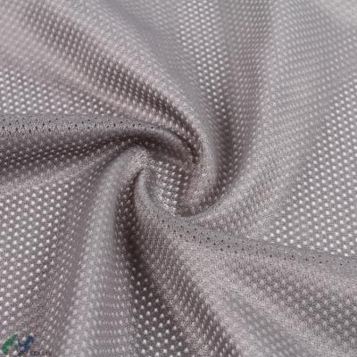 China Diamond Mesh Fabric Knitted 100% Outdoor Polyester Fabric Mesh For Sports Lining for sale