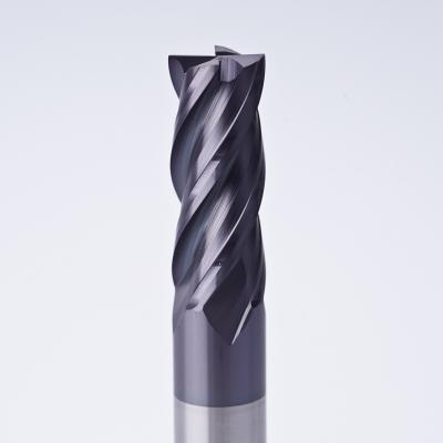 China HRC50 Endmills Solid Carbide 4 Flute End Mills CNC Milling Cutter Processing, Milling Tool For Die Steel for sale