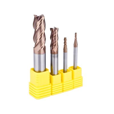 China Metal Machining Popular Hot Sale High Precision End Mill Carbide Milling Cutter Tungsten For CNC for sale