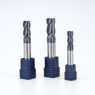 China CNC Process Tungsten Carbide Corner Radius End Mill Tool Solid Carbide Corner Radius End Mills for sale