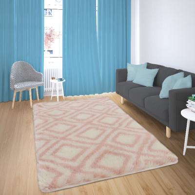 China Large Modern Soft Indoor Area Rugs Home Shaggy Patterned Fluffy Carpets Suitable for Living Room and Bedroom for sale