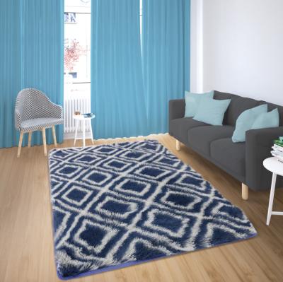 China Indoor Patterned Plush Carpets Shaggy Rugs Comfortable High Quality Super Soft Area Rugs Home for sale