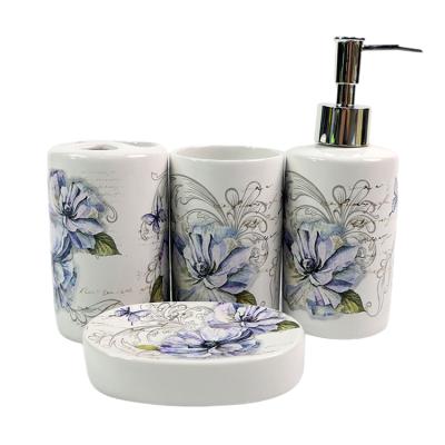 China Sustainable Low Price Complete Bathroom Set 4Piece Brand New Bathroom Set For Wholesale for sale