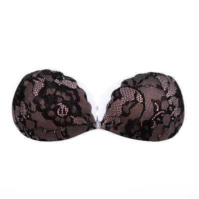 China One Piece Nude Silicone Adhesive Stick On Lifting Bra Warner's Happiness Invisible Cotton Wireless With Lift for sale