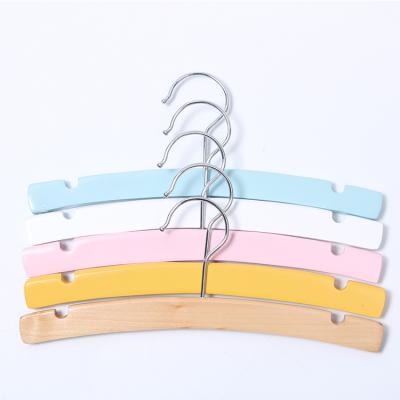 China Durable / Eco-Friendly / Anti-Slip YC Custom Design Nature Eco-Friendly Anti-Slip Lotus Wooden Kids Hangers for sale